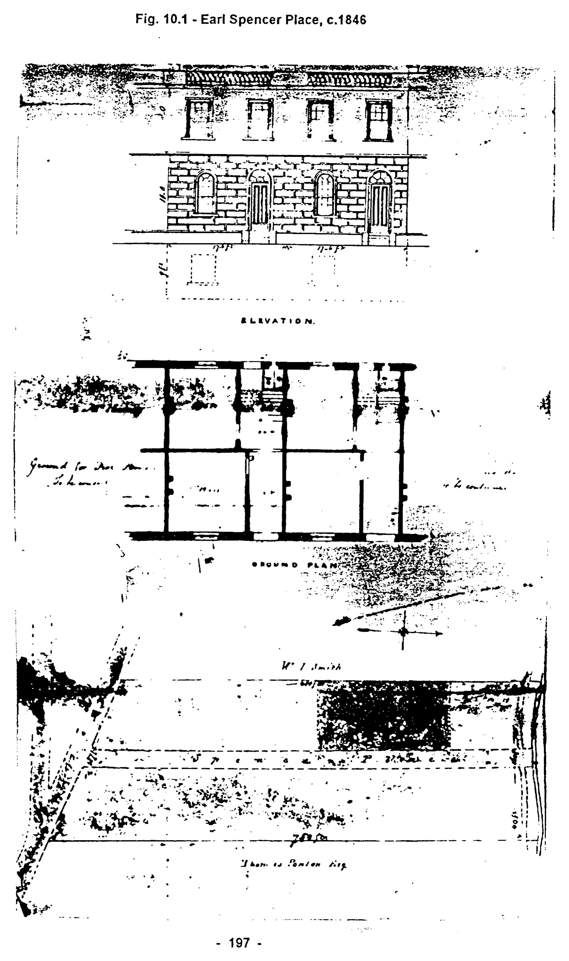 Fig. 10.1 – Earl Spencer Place, c.1846
