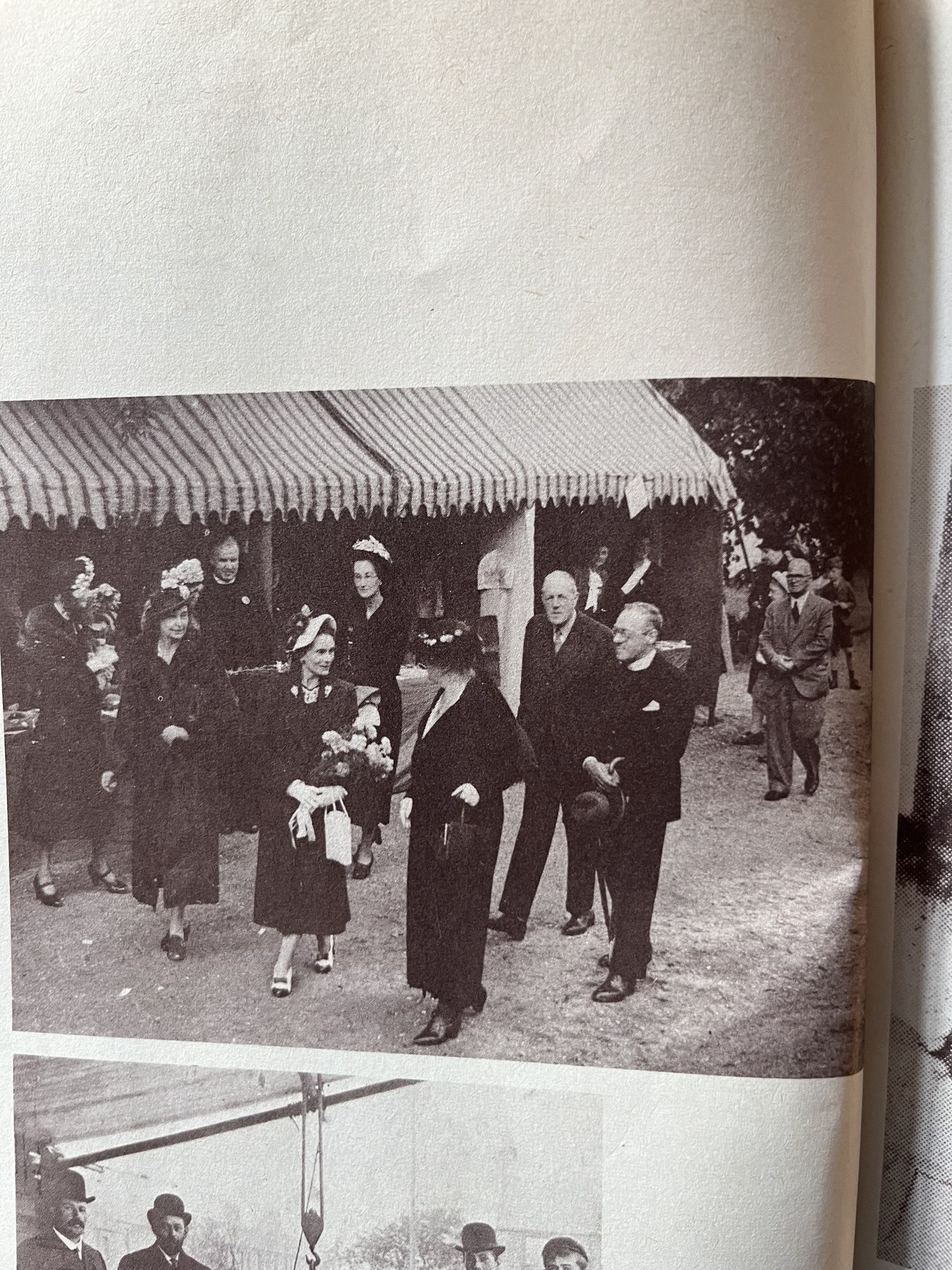Princess Alice, Duchess of Gloucester, at a Church of England Children's Society event